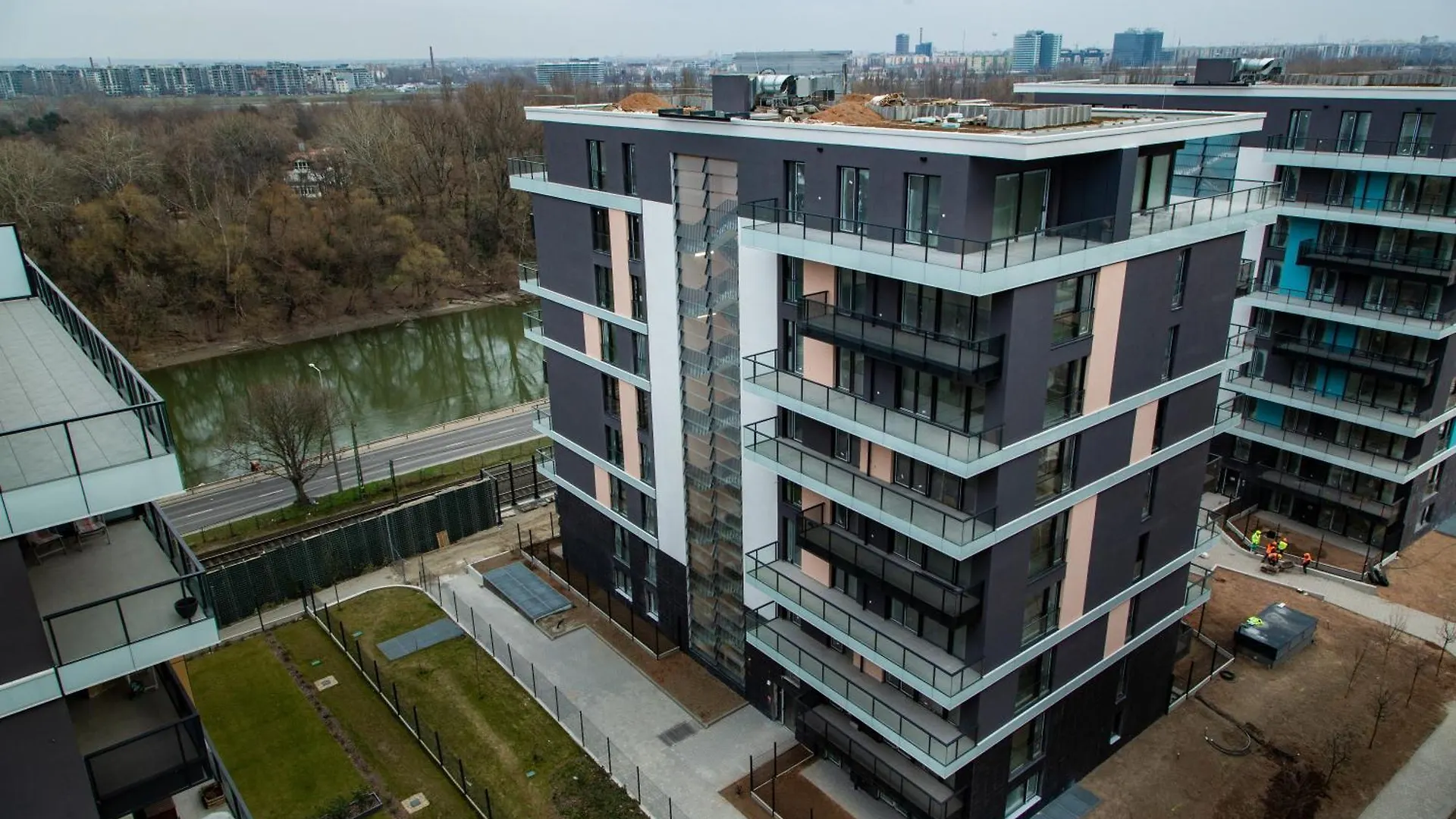 Waterfront Residence Free Private Parking Budapest